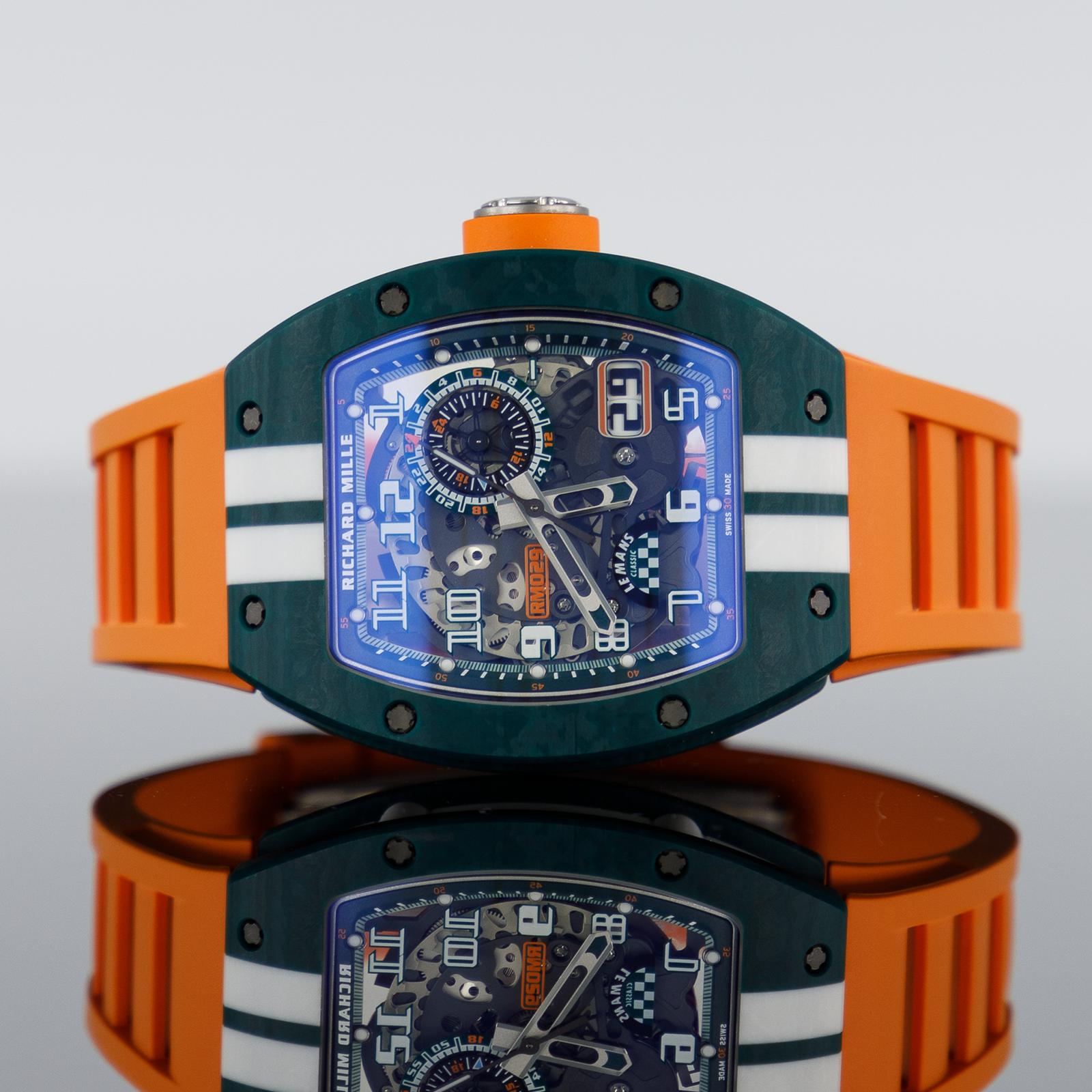 Richard mille 011 sale orange storm watch