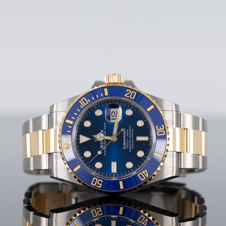 Rolex Submariner Date 41mm Steel and Yellow Gold Blue Dial 126613LB