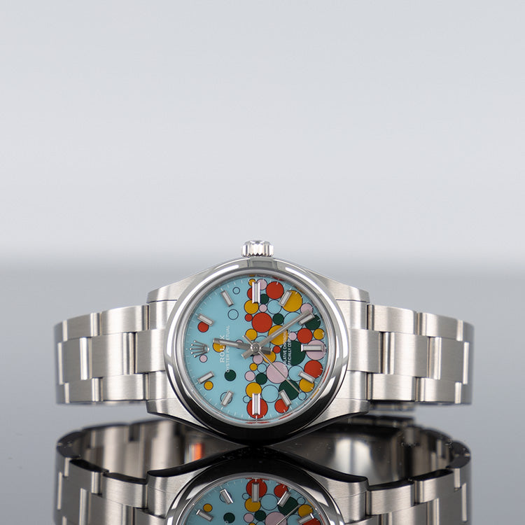 Rolex Oyster Perpetual 31mm Steel Celebration Dial 277200