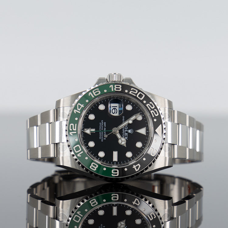 Rolex GMT-Master II 40mm Oystersteel "Sprite" Black Dial 126720VTNR