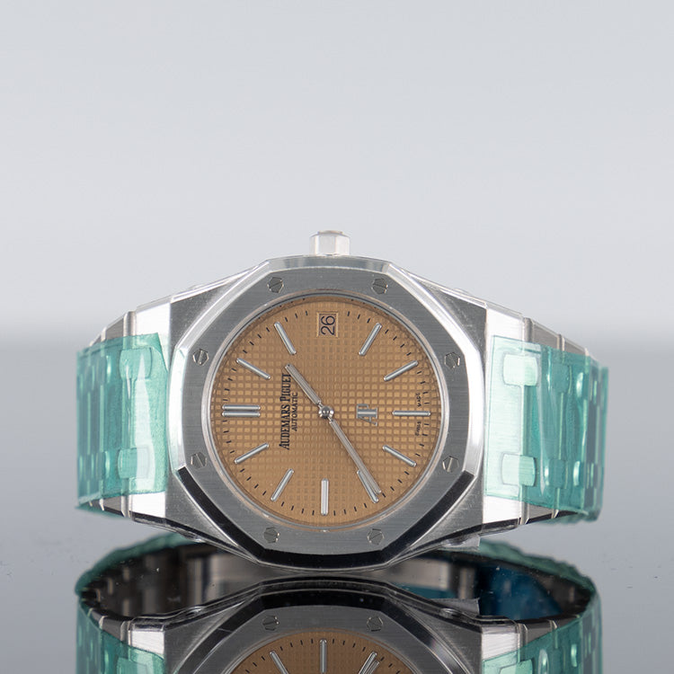 Audemars Piguet Royal Oak Jumbo 39mm White Gold Salmon Dial 15202BC.OO.1240BC.01