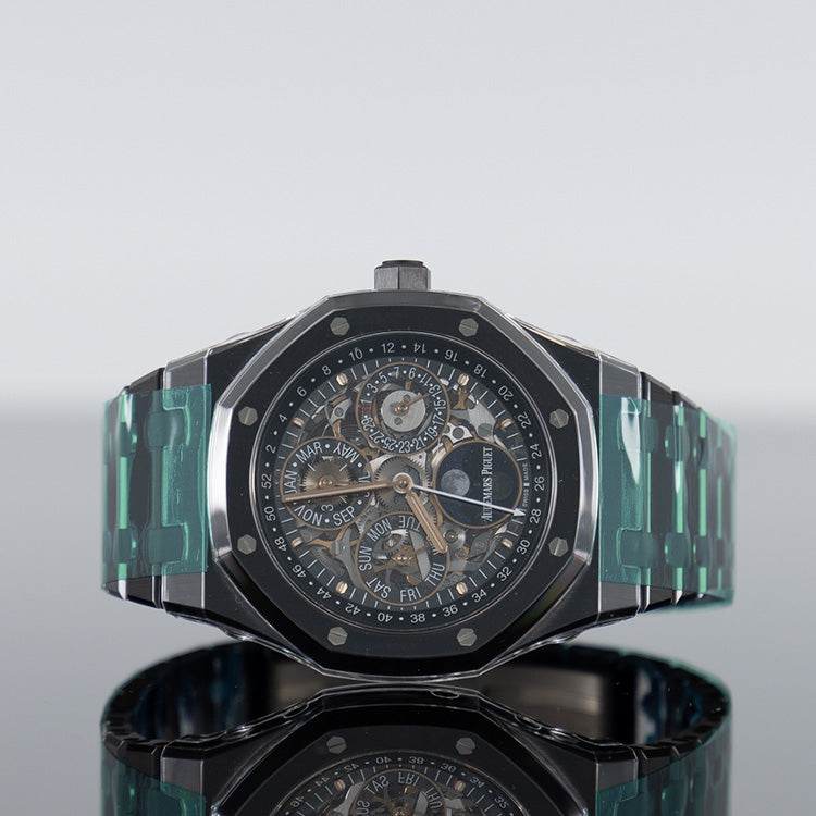 Audemars Piguet Royal Oak Perpetual Calendar Openworked 41mm Black Ceramic 26585CE.OO.1225CE.01