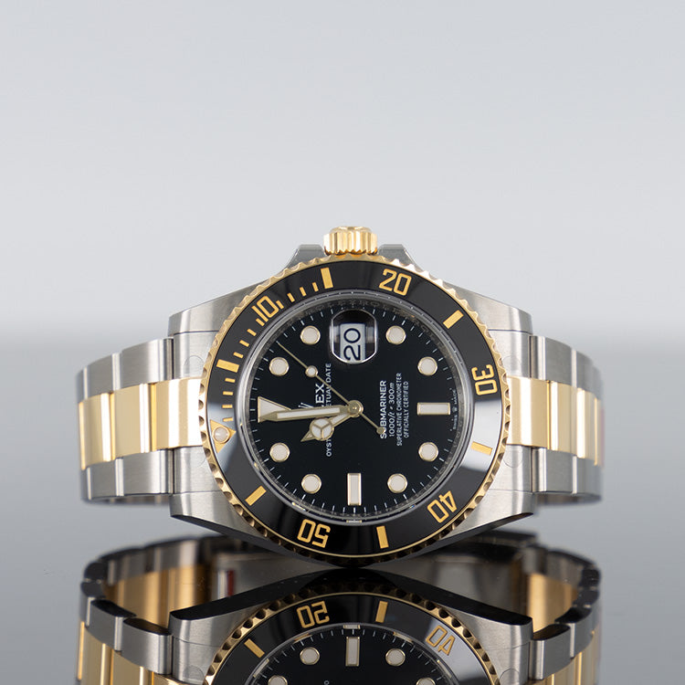 Rolex Submariner Date 41mm Steel and Yellow Gold Black Dial 126613LN