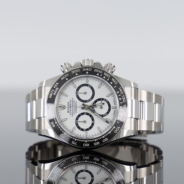 Rolex Daytona 40mm Steel White Dial 'Panda' 126500LN