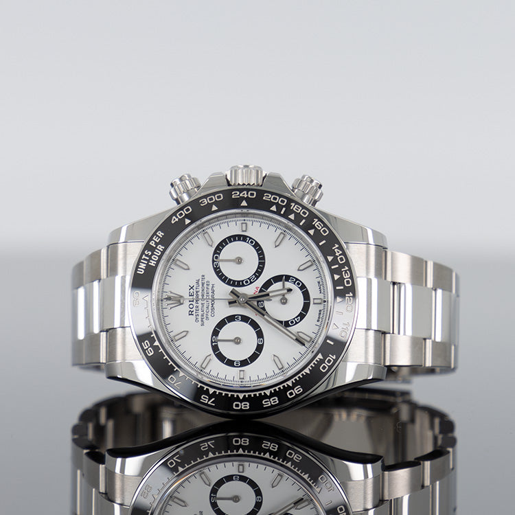 Rolex Daytona 40mm Steel White Dial 'Panda' 126500LN