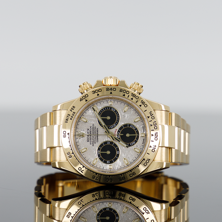 Rolex Daytona 40mm Yellow Gold meteorite 116508