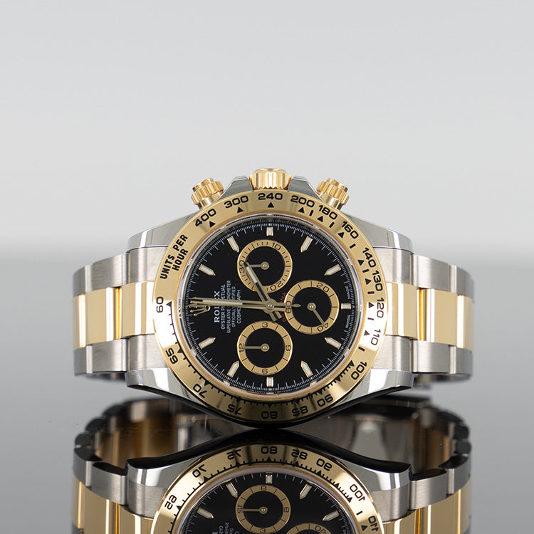 Rolex Daytona 40mm Steel and Yellow Gold Black Dial 126503