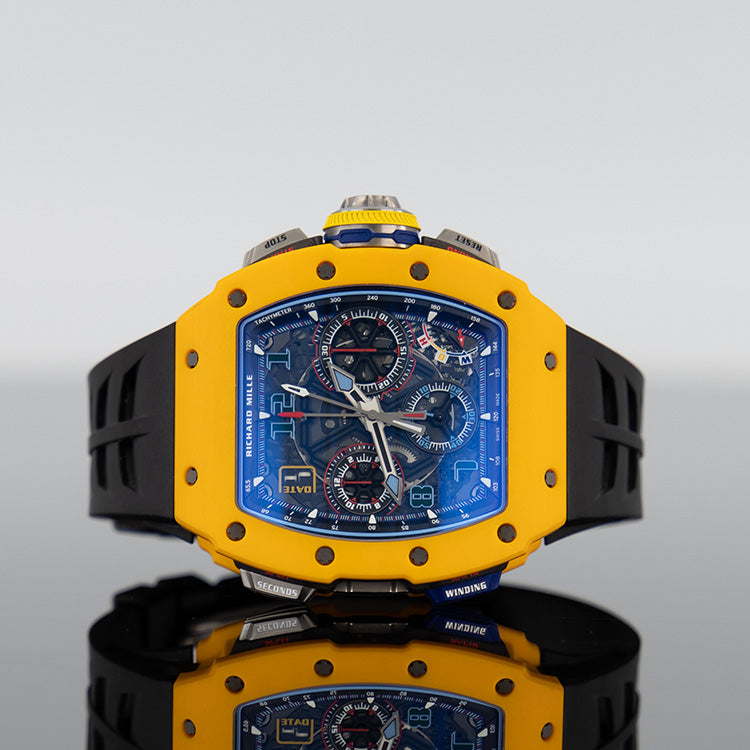 Ricard Mille RM 65-01 Chronograph Dark Yellow Quartz TPT Limited 120 Pieces