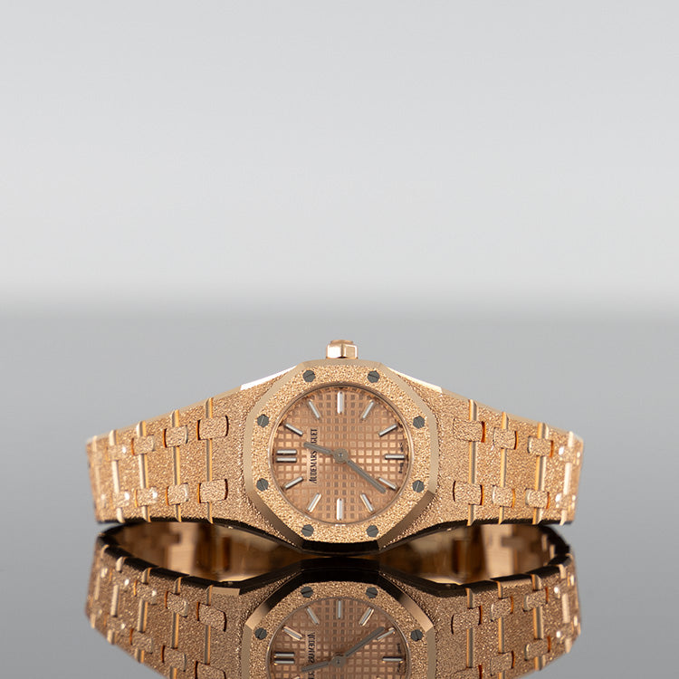 Audemars Piguet Royal Oak 23mm Mini Frosted Rose Gold 67630OR.GG.1312OR.01