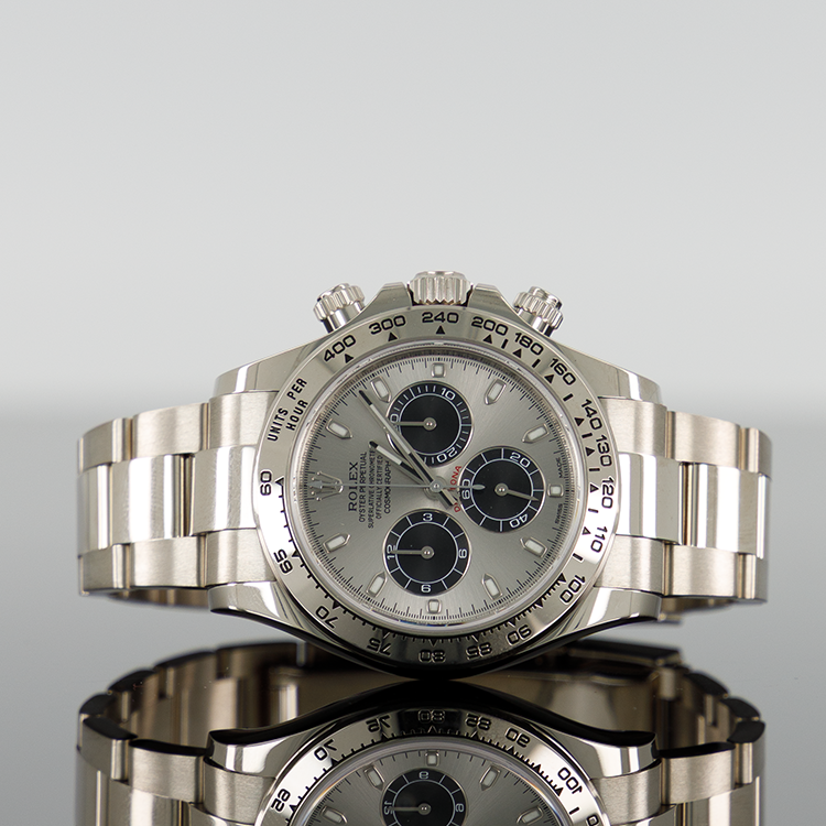Rolex Daytona 40mm White Gold 'Ghost' dial 116509