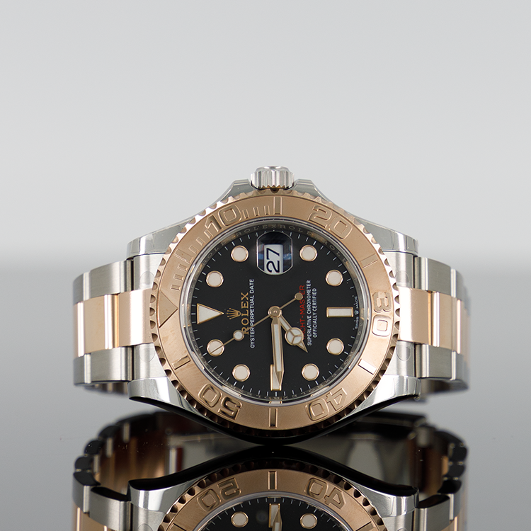 Rolex Yacht-Master 40mm Steel and Gold Black Dial 126621