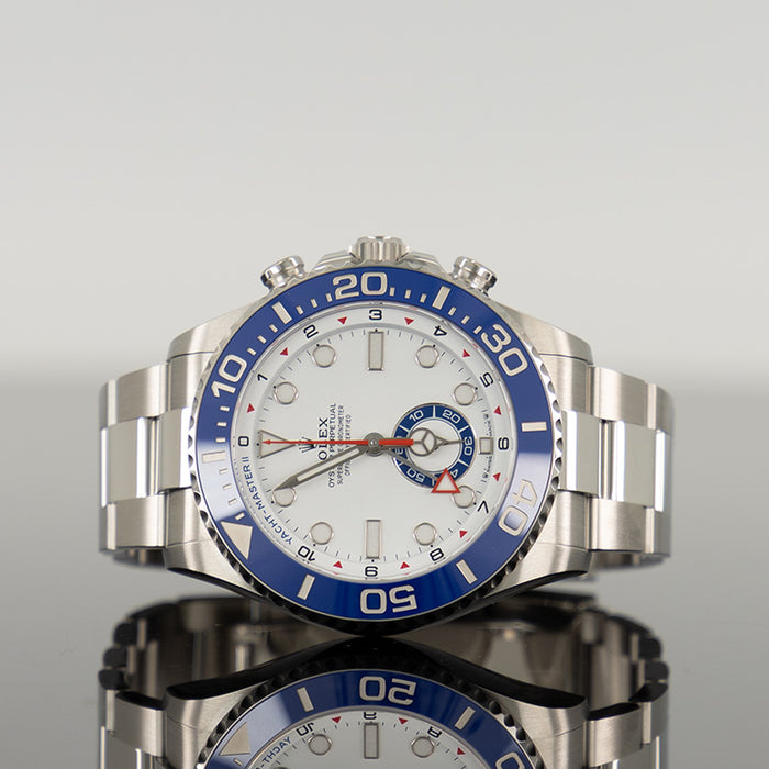 Rolex Yacht-Master II 44mm Oystersteel Whte Dial 126680
