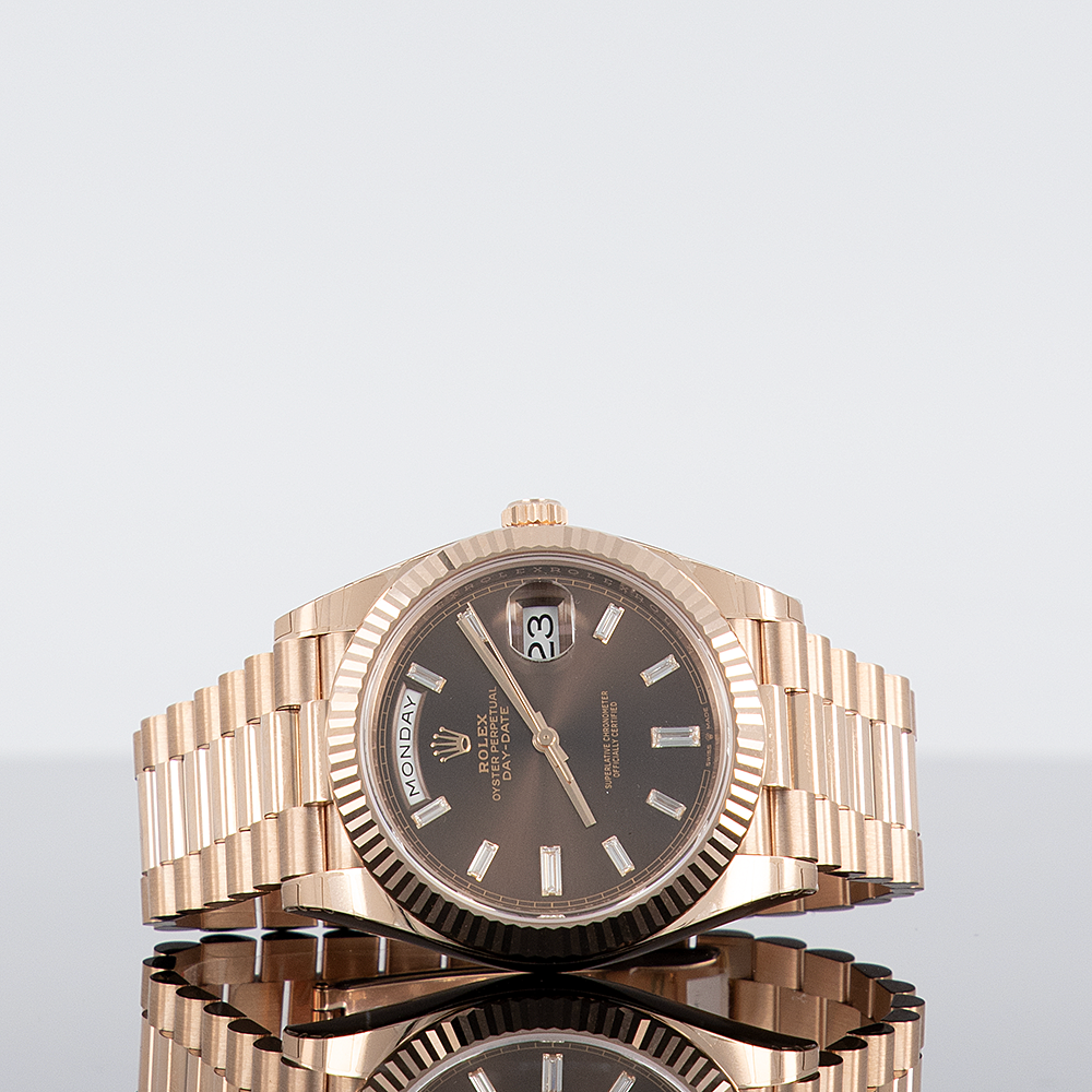 Day date 40mm rose cheap gold