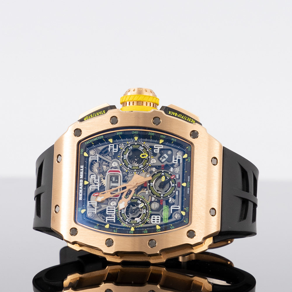 Richard Mille RM 11-03 Full Rose Gold Automatic Flyback Chronograph