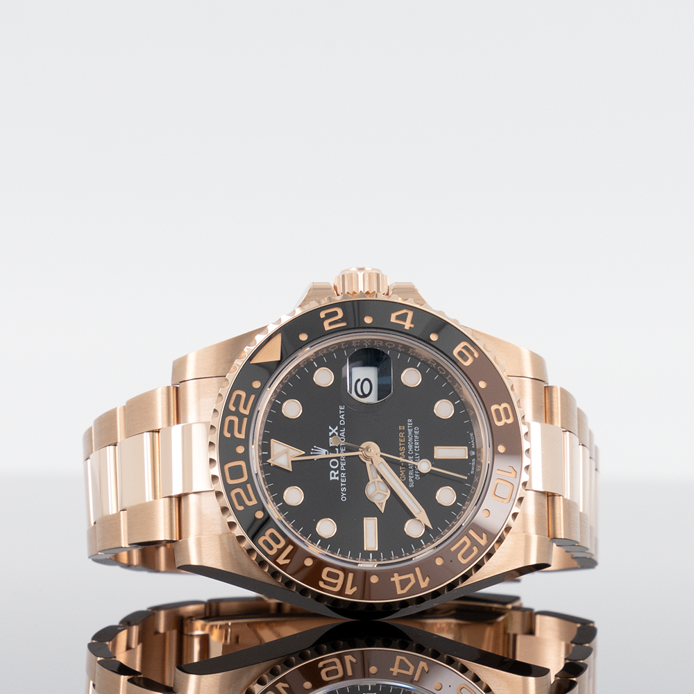 Rolex GMT-Master II 40mm Rose Gold 'Rootbeer' 126715CHNR