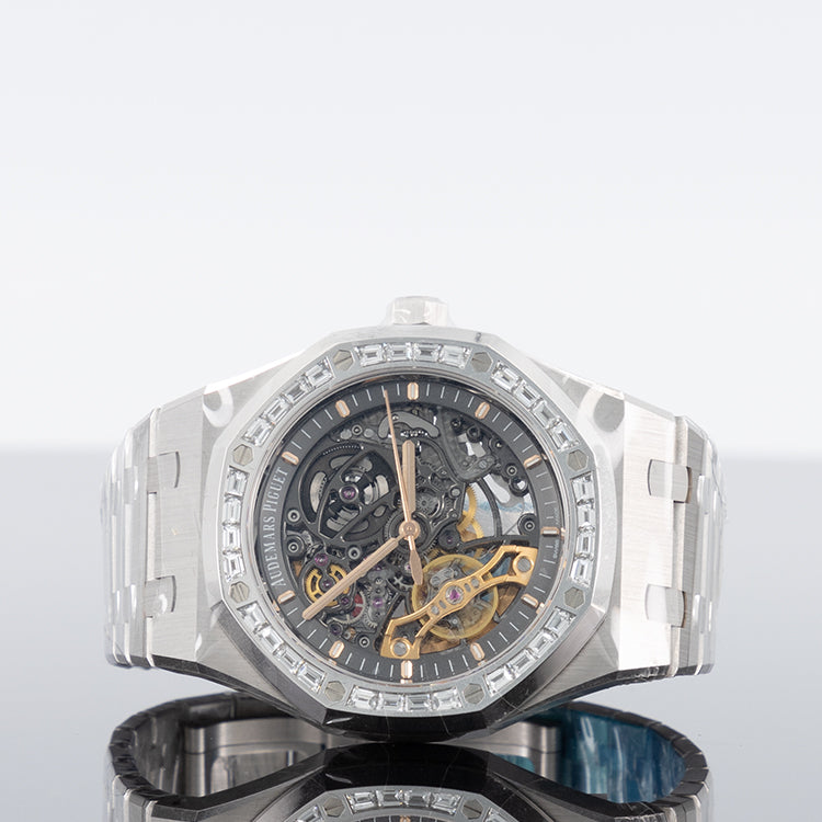 Audemars Piguet Royal Oak Double Balance Wheel Openworked 41mm White Gold 15412BC.ZZ.1220BC.01