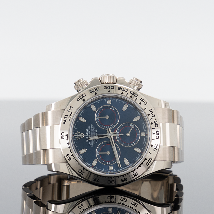 White gold 2025 blue dial daytona