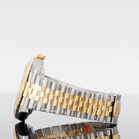 Rolex Datejust 41mm Steel And Yellow Gold Silver Dial Fluted Bezel Jubilee 126333 3