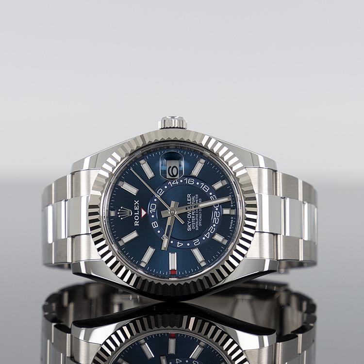 Rolex Sky-Dweller 42mm Steel Blue Dial Oyster 326934