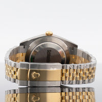 Rolex Datejust 41mm Steel And Yellow Gold Silver Dial Fluted Bezel Jubilee 126333 4