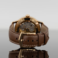 Patek Philippe Calatrava 42mm 5524R-001 Rose Gold Sundust Brown Dial 4