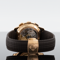 Patek Philippe 5968R-001 Aquanaut 42.2mm Rose Gold Brown Dial 5