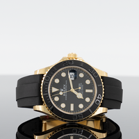 Rolex Yacht-Master 42mm Oysterflex Yellow Gold Black Dial 226658 1