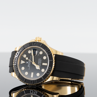 Rolex Yacht-Master 42mm Oysterflex Yellow Gold Black Dial 226658 2