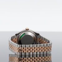 Rolex Datejust 31mm Steel and Rose Gold Fluted Chocolate Diamond Dial 278271 5