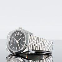 Rolex Datejust 41mm Steel Jubilee Smooth Black Dial 126300 2