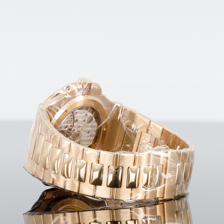 Patek Philippe Nautilus 40mm Rose Gold - Brown Gradated Dial - Rose Gold Bracelet 5711/1R-001
