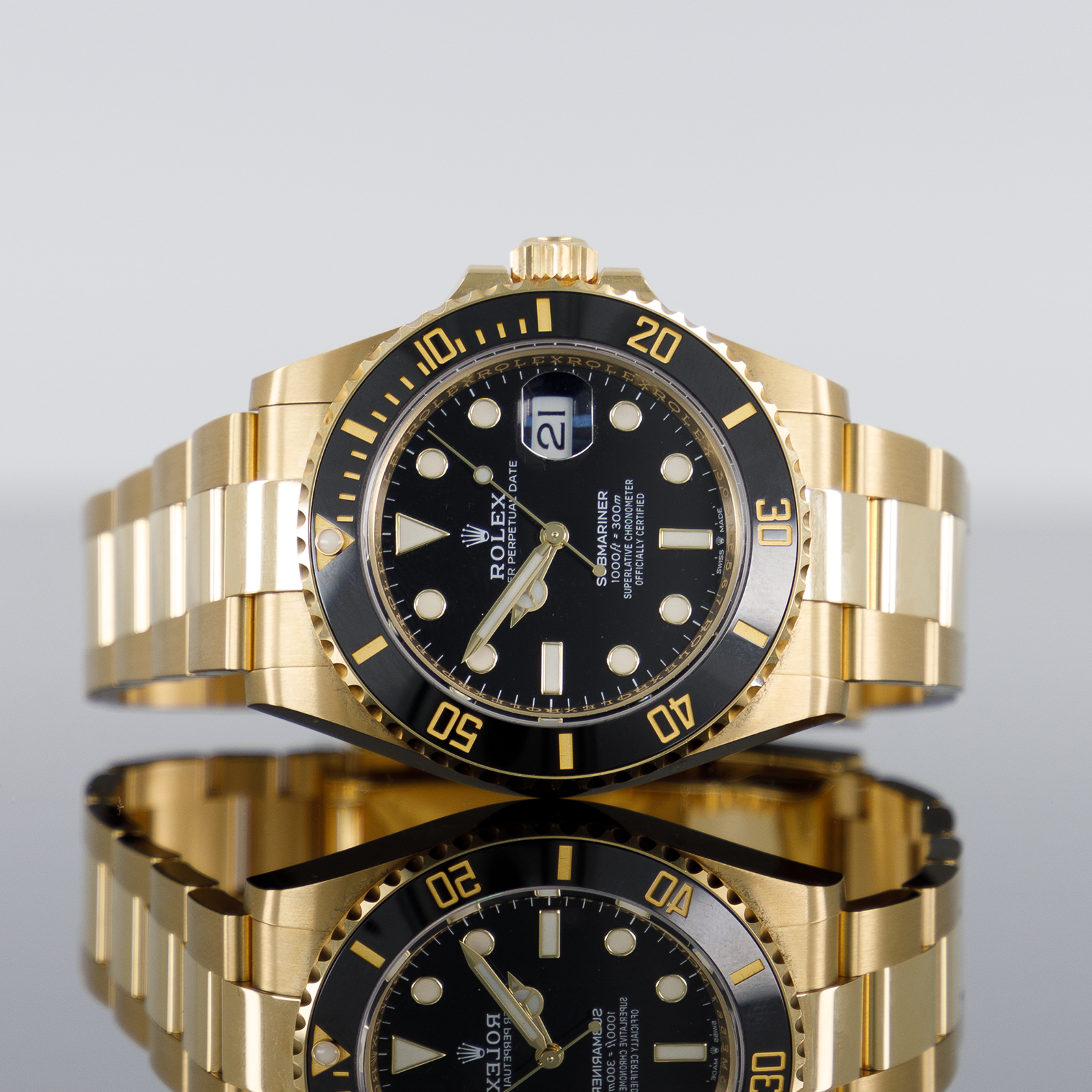Rolex Submariner Date 41mm Yellow Gold Black Dial 126618LN Ref.567