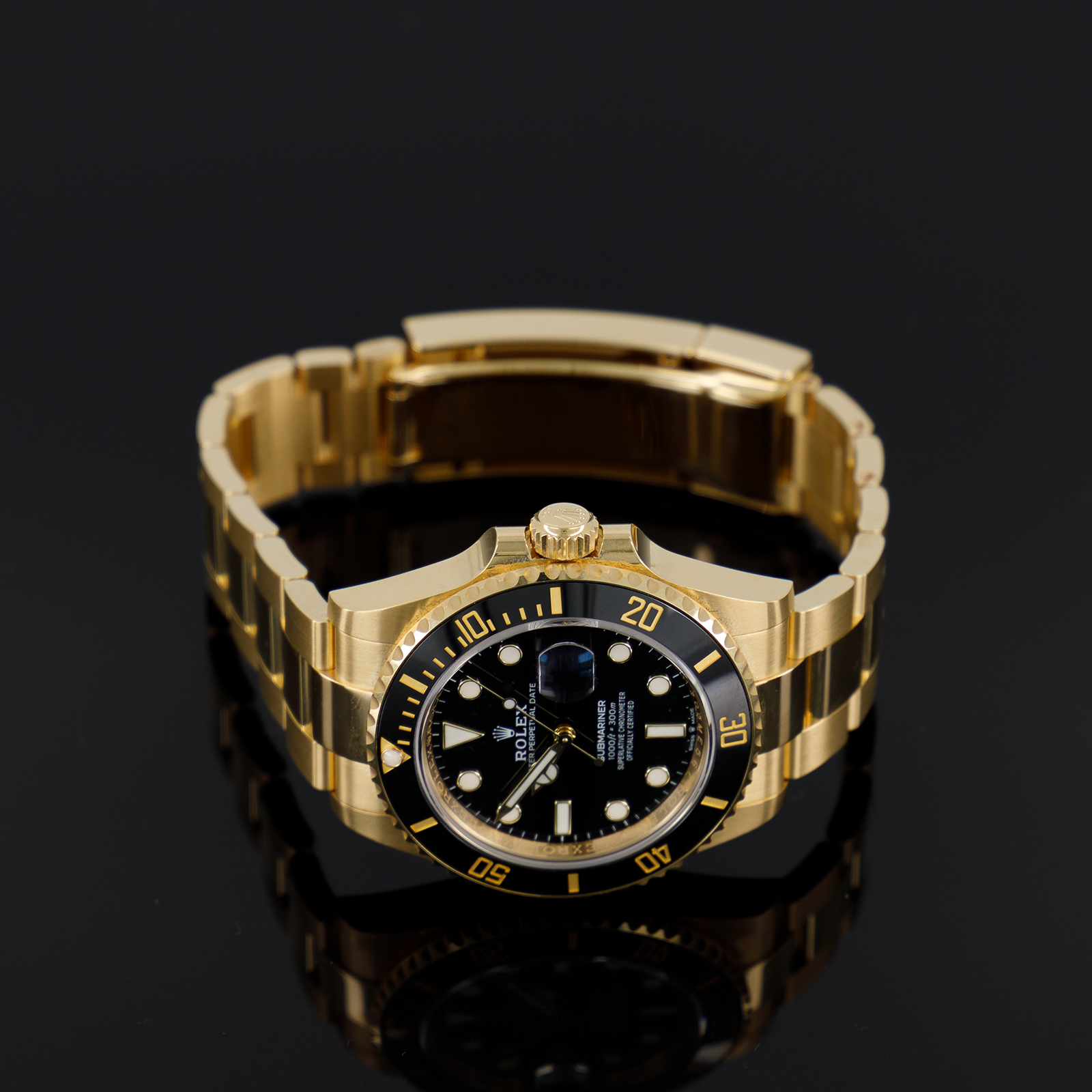 Rolex Submariner Date 41mm Yellow Gold Black Dial 126618LN Ref.567