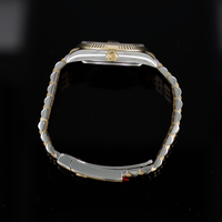 Rolex Datejust 36mm Steel and Yellow Gold Fluted Black Diamond Dial 126233 7