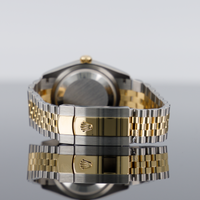 Rolex Datejust 36mm Steel and Yellow Gold Fluted Mother of Pearl Dia  Jubilee Bracelet 126233 4