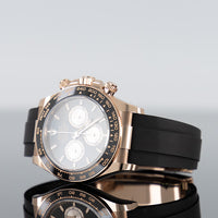 Rolex Daytona Oysterflex 40mm Rose Gold Rose Gold Black Dial 126515LN 2