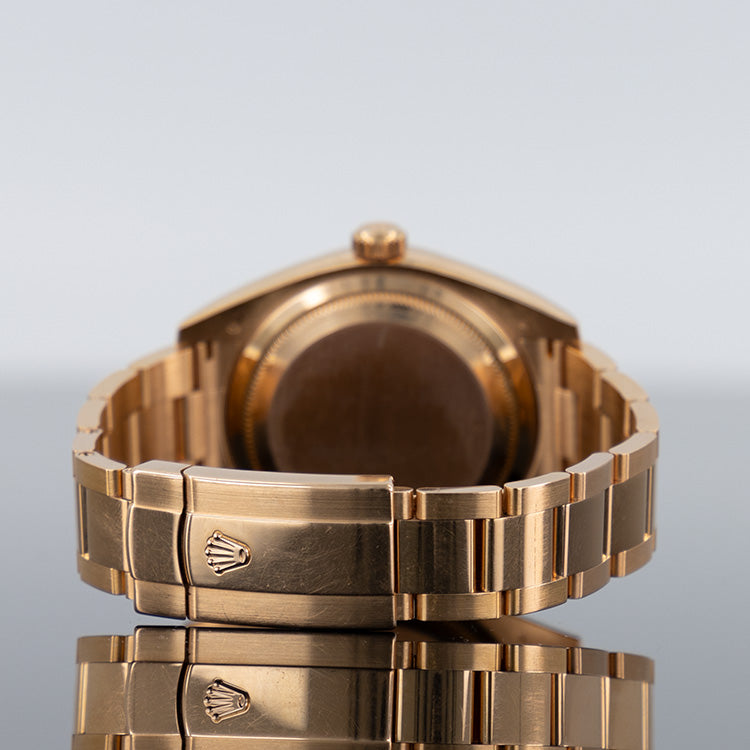 Rolex Sky-Dweller 42mm Rose Gold Chocolate Arabic Dial 326935