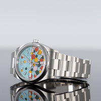 Rolex Oyster Perpetual 36mm Steel Celebration Dial 126000 2