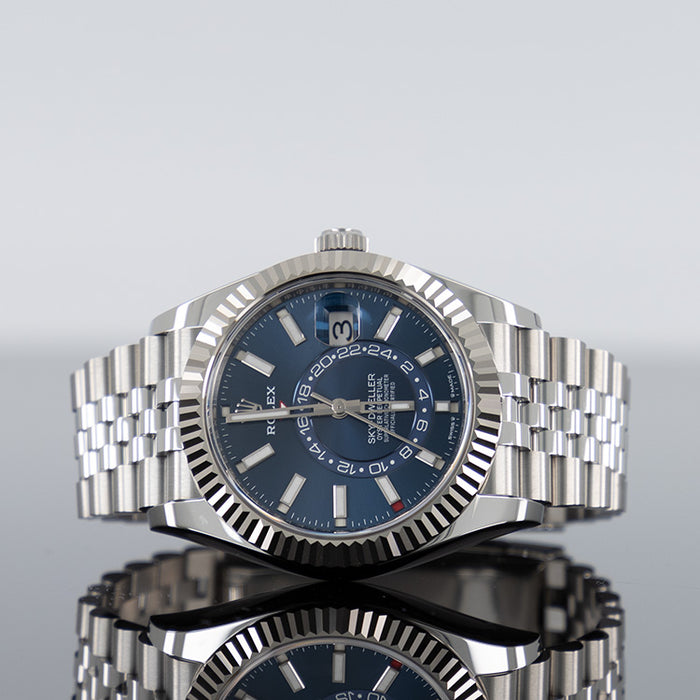 Rolex Sky-Dweller 42mm Steel Blue Dial Jubilee 336934