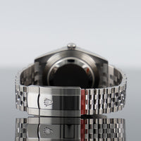 Rolex Datejust 41mm Steel Jubilee Fluted Blue Index Dial 126334 4