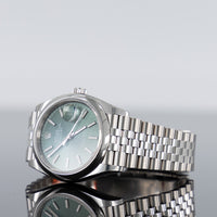 Rolex Datejust 36mm Steel Jubilee Smooth Mint Green Dial 126200 2