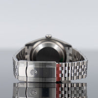 Rolex Datejust 36mm Steel Jubilee Smooth Wimbledon Dial 126200 4