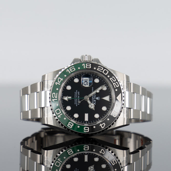 Rolex GMT-Master II 40mm Oystersteel "Sprite" Black Dial 126720VTNR