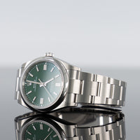 Rolex Oyster Perpetual 36mm Steel Green Dial 126000 2