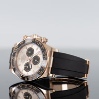 Rolex Daytona Oysterflex 40mm Rose Gold Sundust and Bright Black Dial 126515LN 2