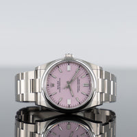 Rolex Oyster Perpetual 36mm Steel Pink Dial 126000 1