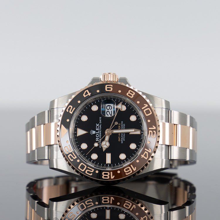 Rolex Gmt-Master II 40mm Steel and Rose Gold 'Rootbeer' 126711CHNR