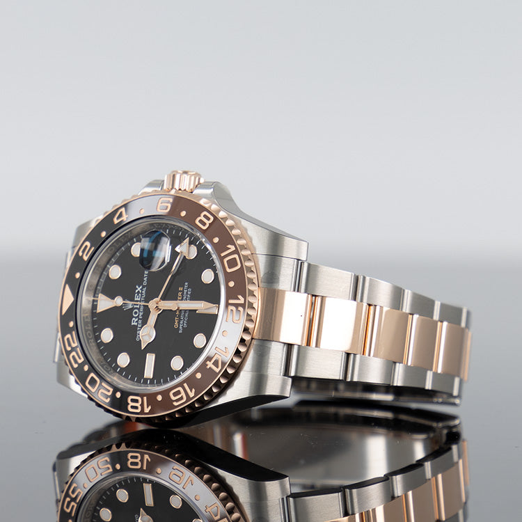 Rolex Gmt-Master II 40mm Steel and Rose Gold 'Rootbeer' 126711CHNR