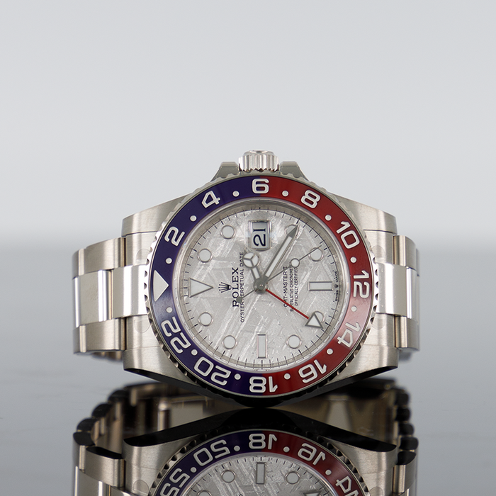 Rolex GMT-Master II 40mm White Gold Meteorite Dial 126719BLRO