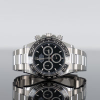 Rolex Daytona 40mm Steel Ceramic Black Dial 126500LN 1